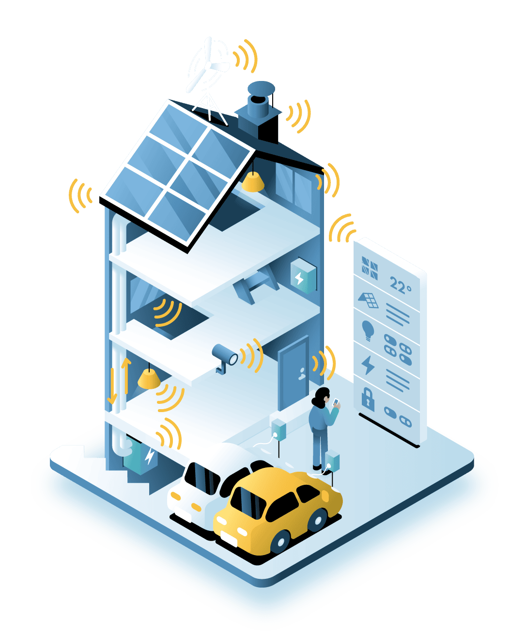 Real estate illustration